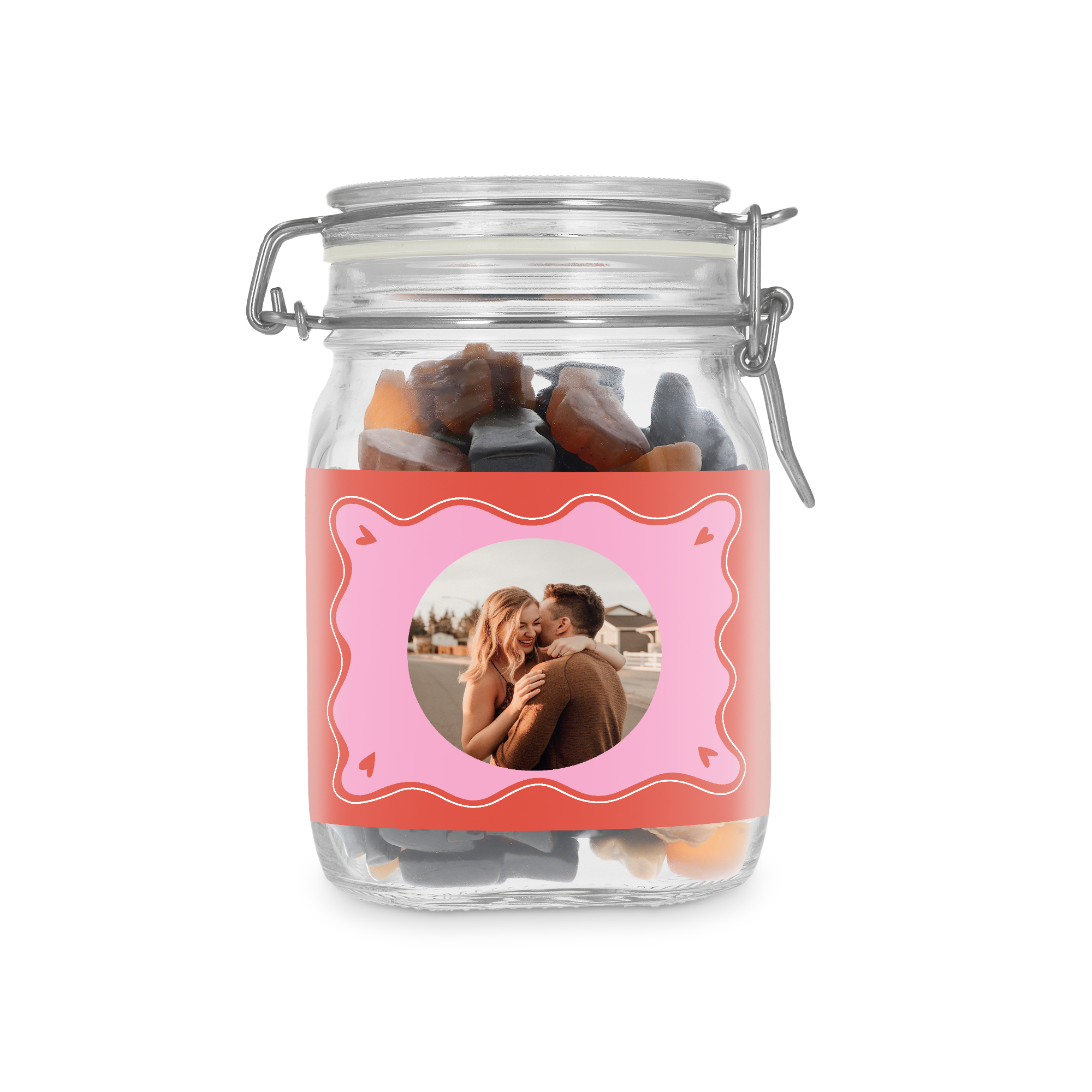 Snoeppot bedrukken - 1L - Dropmix