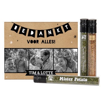 Tubes giftbox - Spices
