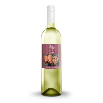 Vinho com etiqueta personalizada - Riondo Pino Grigio