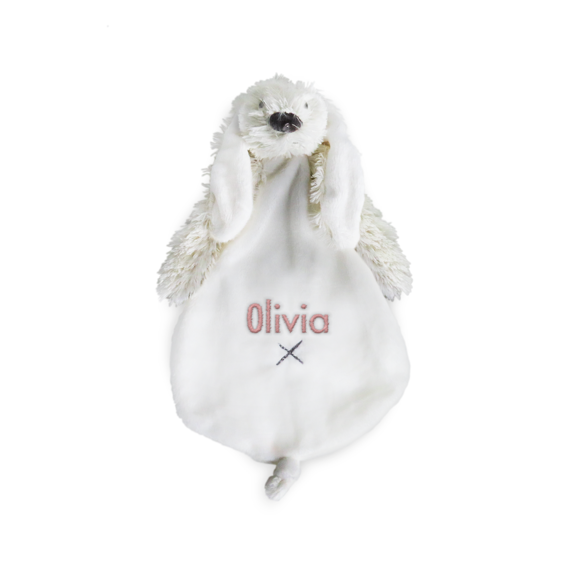Coniglietto Peluche Tuttle Personalizzato - Avorio