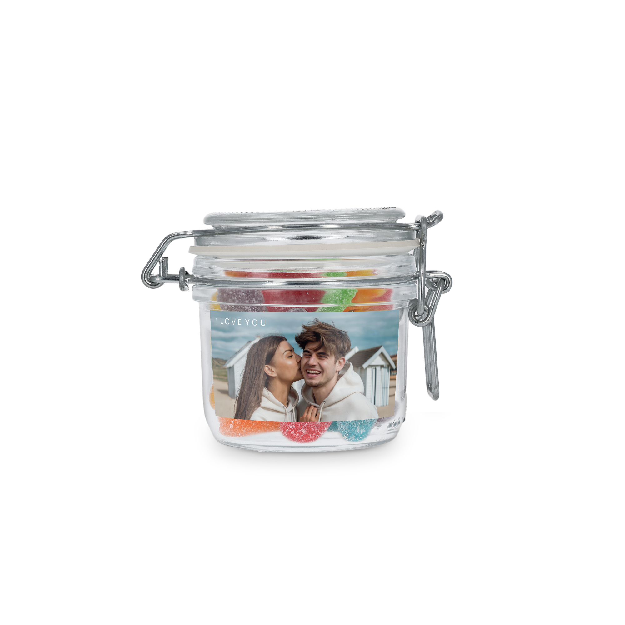 Personalised sweet jar - 200 ml - Sour Sticks