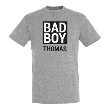 T-Shirt Herren - Grau - M