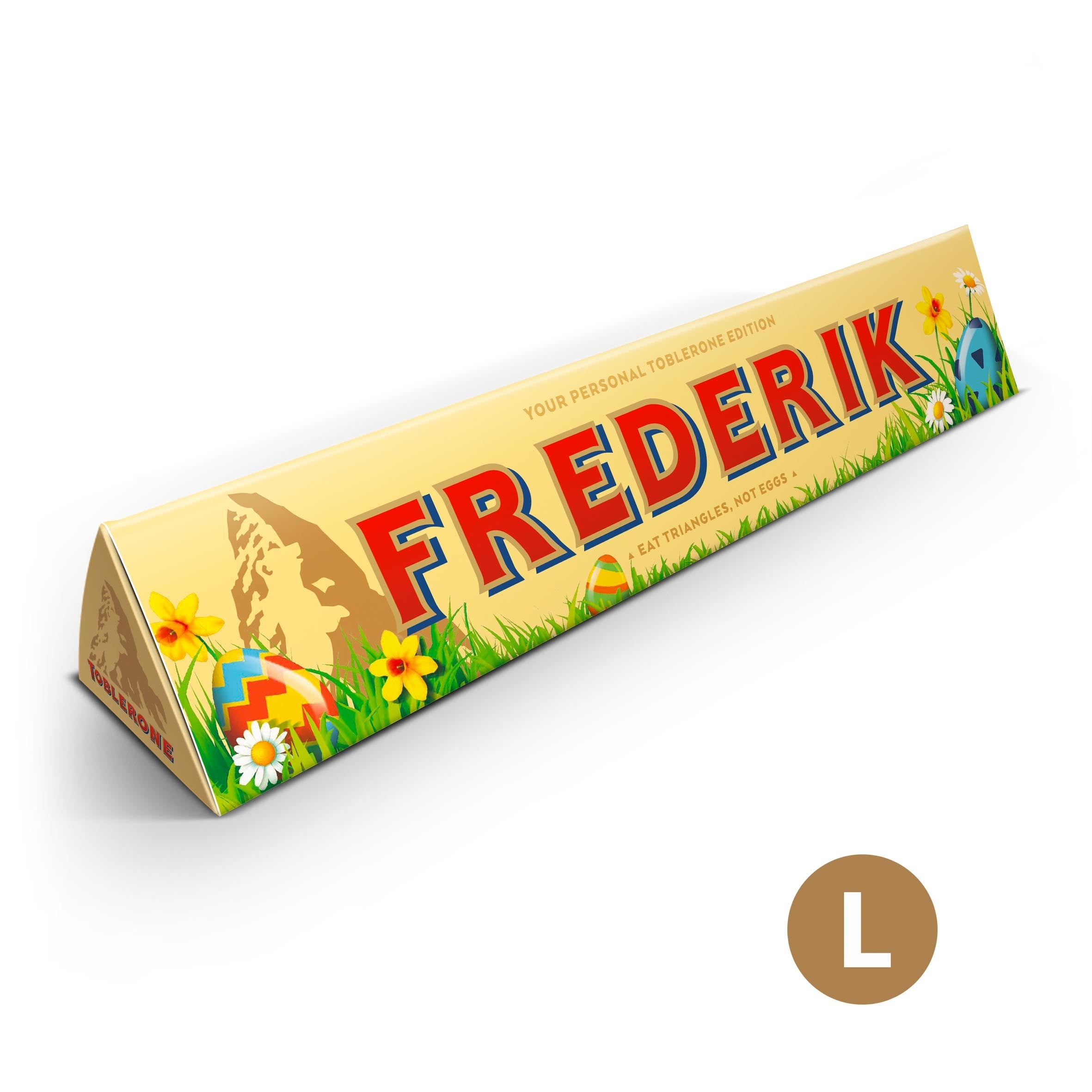 Påske-Toblerone - Erhverv - L (360 gram)