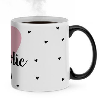 Tasse magique - Personnalisée texte