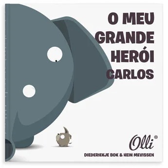 Livro personalizado - O meu grande herói - XL - Capa dura
