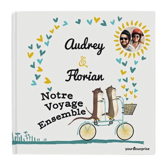 Livre personnalisé - Notre Voyage Ensemble - Couverture rigide