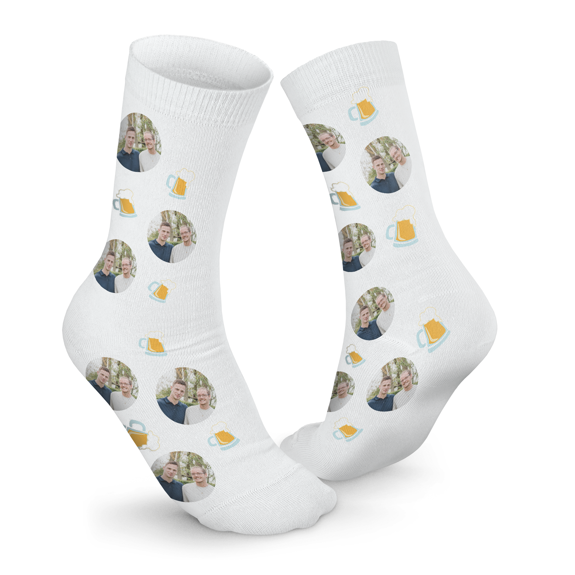 Ponožky s vlastnou potlačou - veľkosť 39 - 42