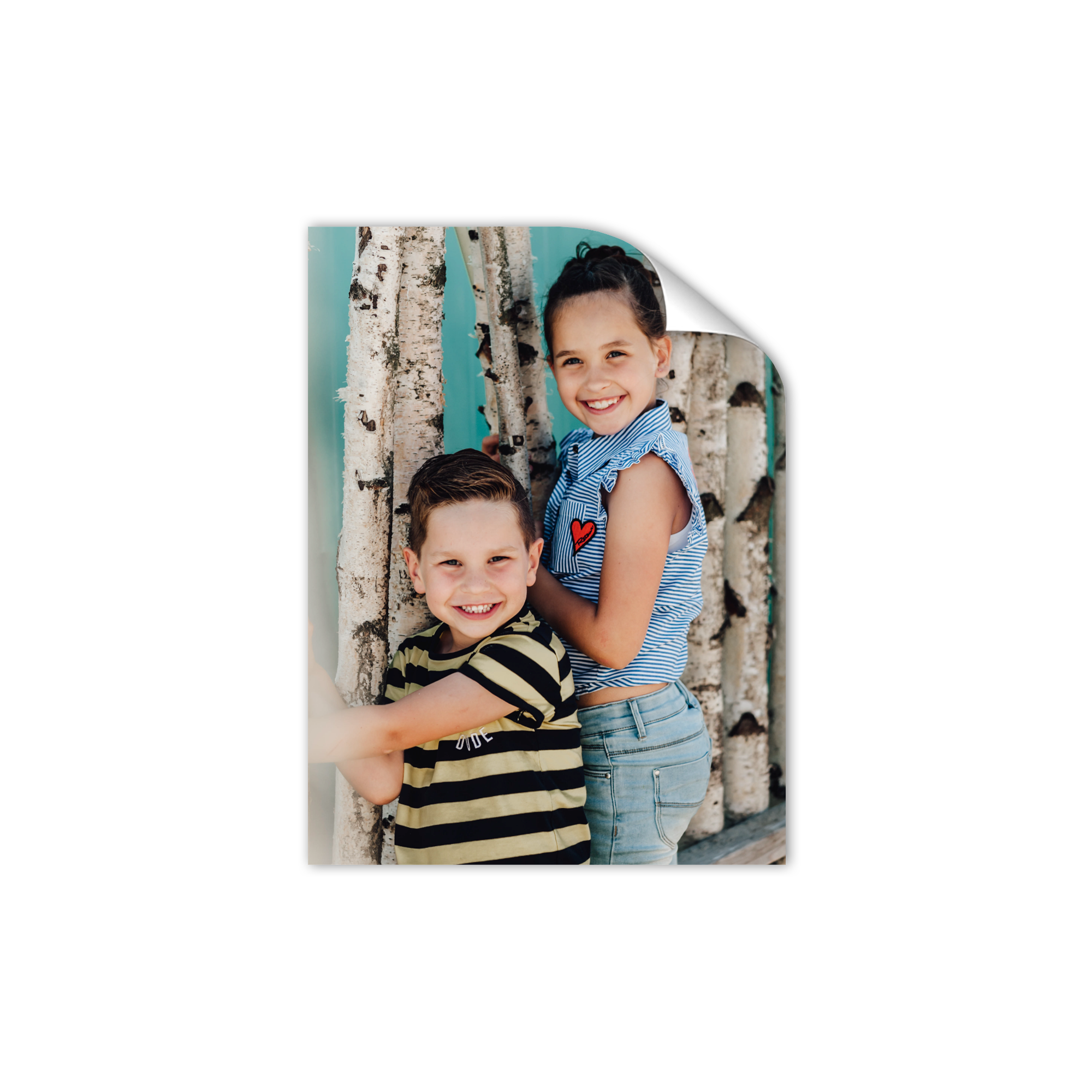 Papai & eu - cartaz da colagem da foto (30x40)