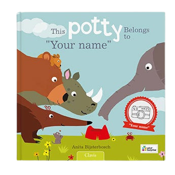 Personalised children's book - This Potty Belongs to - Hardcover