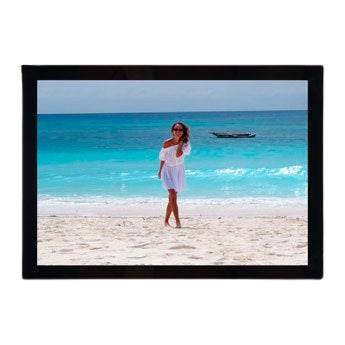 Personalised photo frame - Glass - Black - 30 x 21 cm