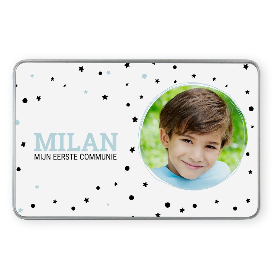 Communion memory tin