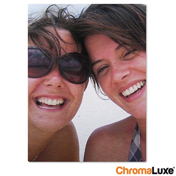 Chromaluxe Aluminium photo - Brushed - 20x30cm