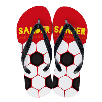 WK slippers bedrukken - Maat 43-45