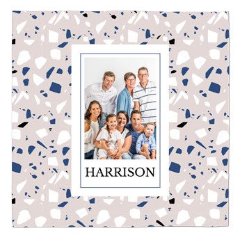 Fleece photo blanket - 130x130cm