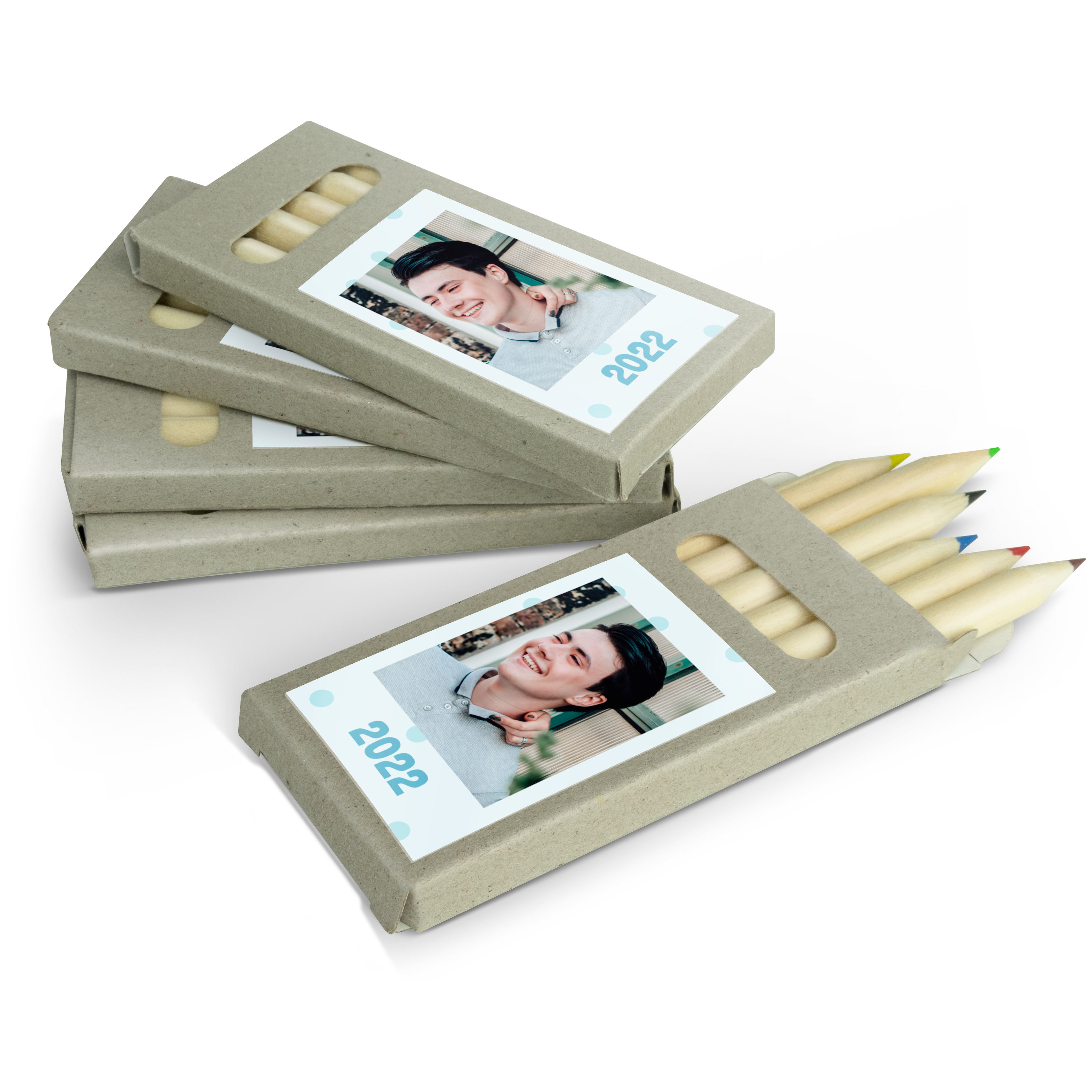 Personalised favours - Colouring pencils - 20 pcs
