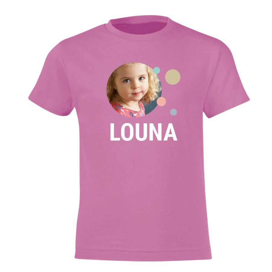 T-shirt enfant - Rose 