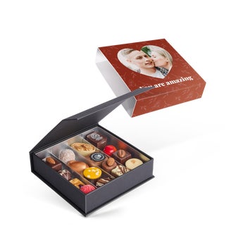 Boîte de chocolats personnalisée - Saint Valentin