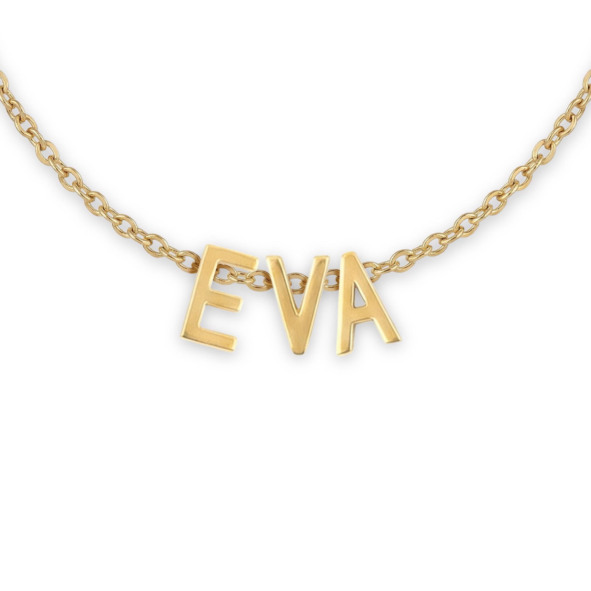 Colar com letra personalizada - 3 letras