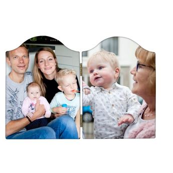 Cadre photo diptyque