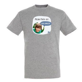 Vatertag T-Shirt - Grau - XXL