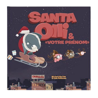 Santa Olli XXL - Livre de Noël personnalisé