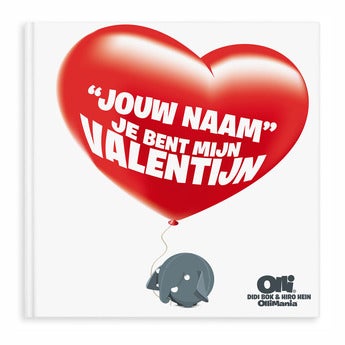 Boek "Je bent mijn Valentijn/Liefste" personaliseren