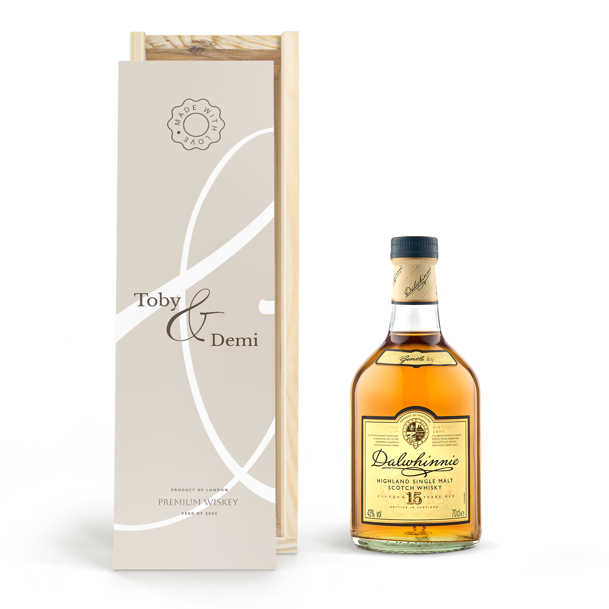 Personalizowane Whisky Dalwhinnie 15 Years