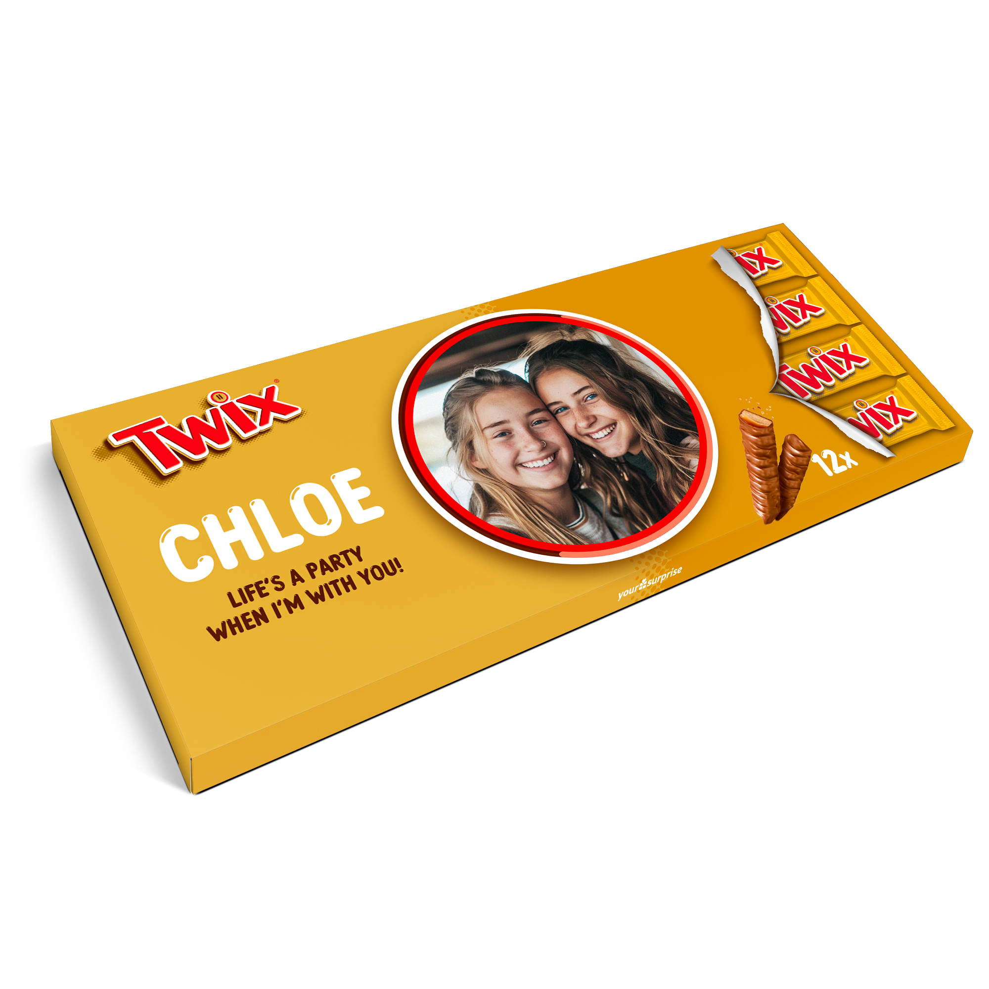 Personalizirana čokoladica XXL Twix