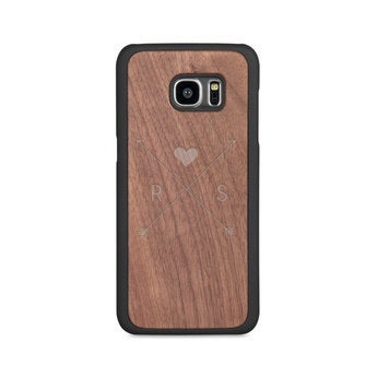 Houten telefoonhoesje - Samsung Galaxy s7 edge