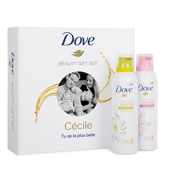Coffret cadeau Dove - Mousse de douche
