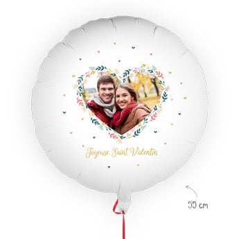 ballon d anniversaire personnalisé Envoyez Un Ballon D Helium Personnalise Avec Photo Et Texte ballon d anniversaire personnalisé