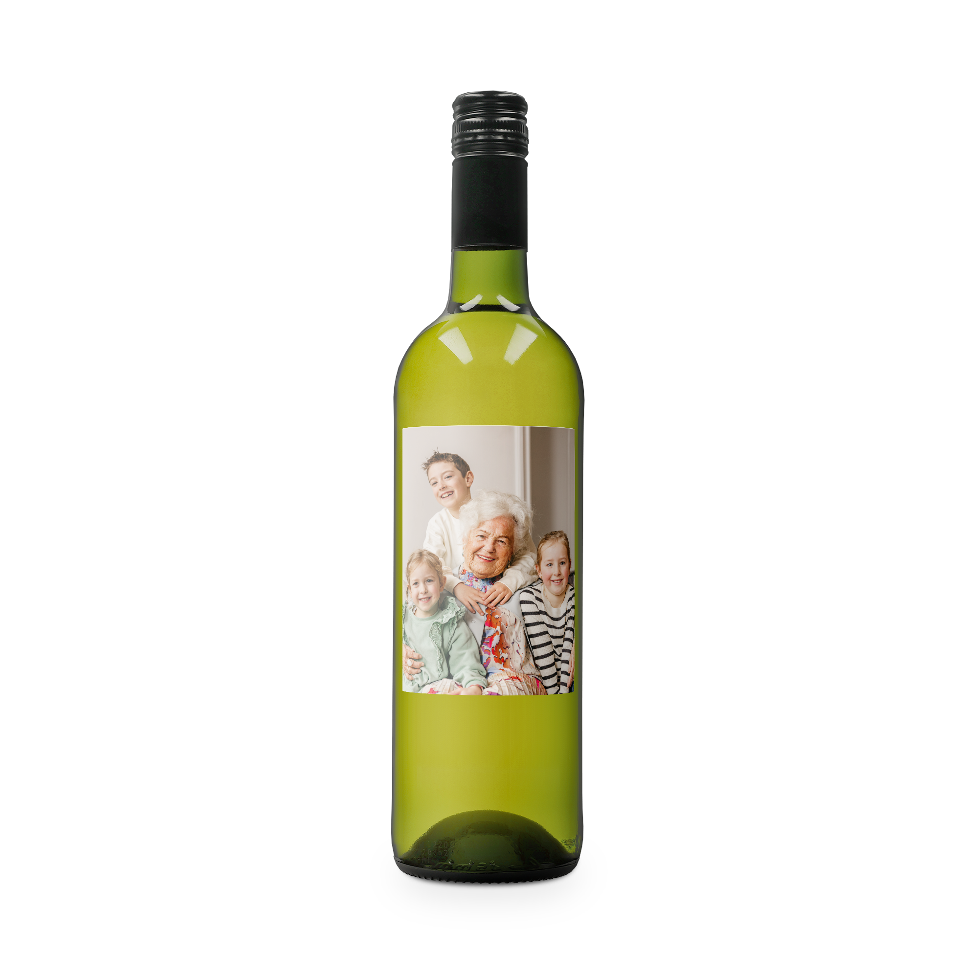 Vin Belvy blanc - Bouteille personnalisée