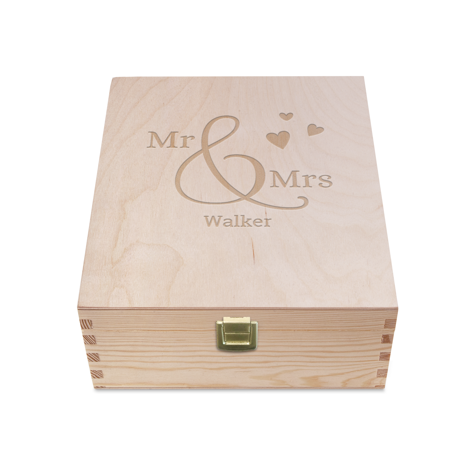 Prilagojena darila iz lesene škatle za čaj