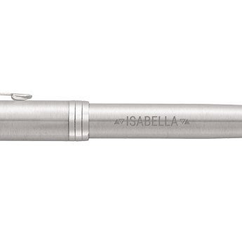 Personalised fountain pen - Parker - Sonnet - Silver - Right-handed