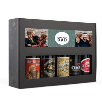Father's Day beer gift set - Belgian