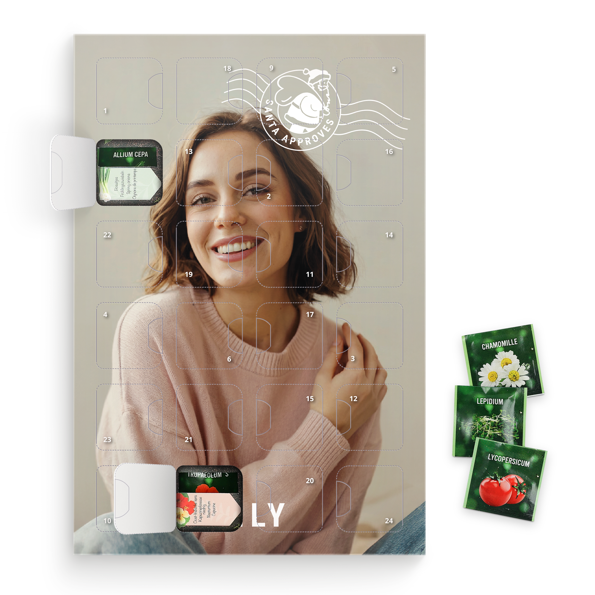 Kit de cultivo de semillas personalizado