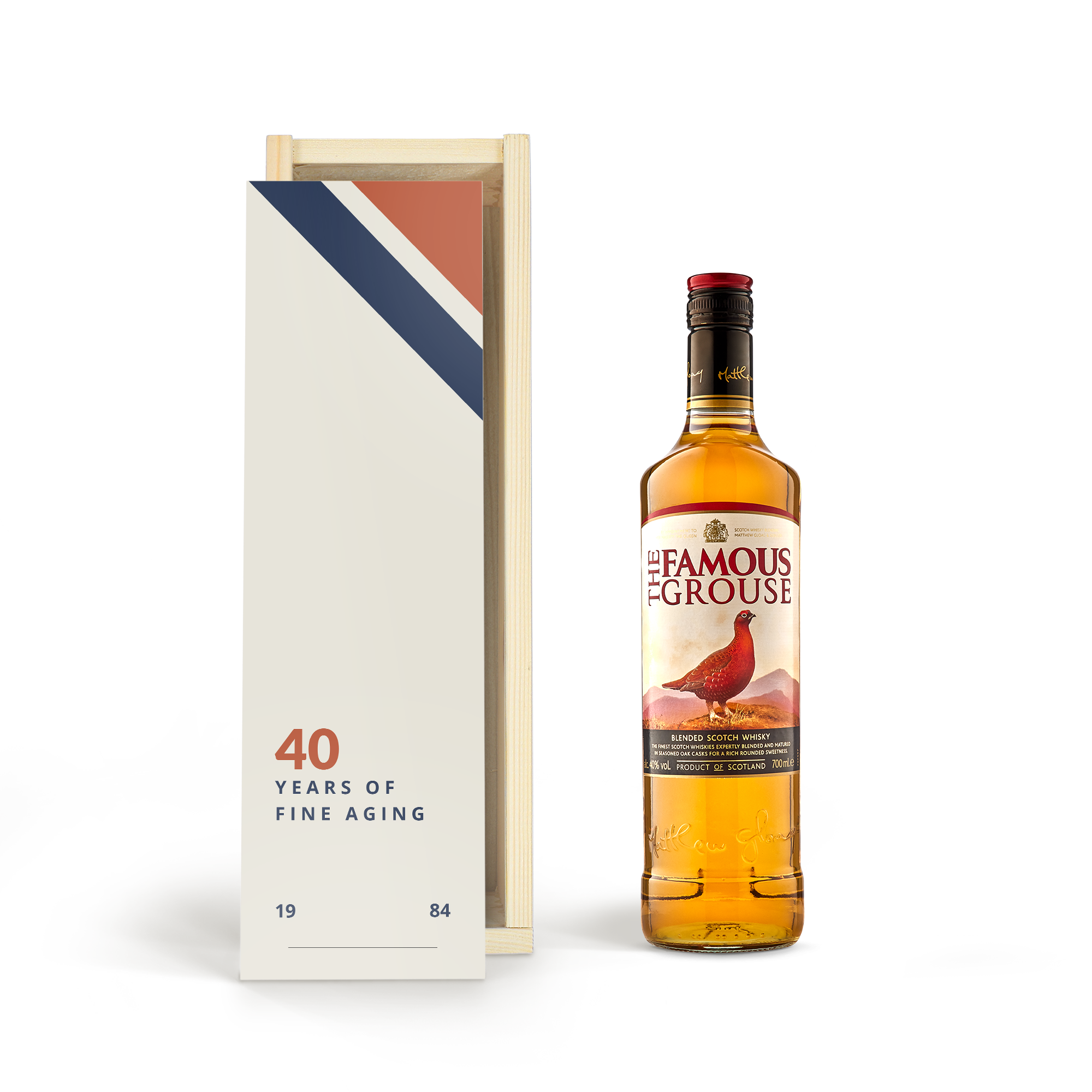 Famous Grouse whisky - Egyedi doboz