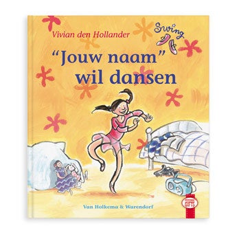 Boek met naam en foto - Pip wil dansen - Softcover