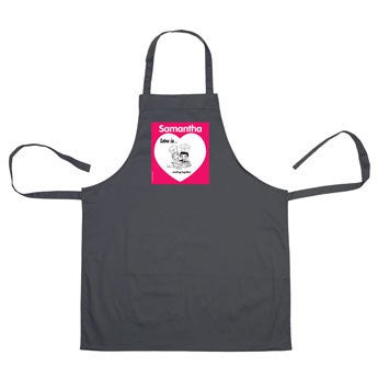 Love is.. kitchen apron - Grey