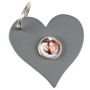 Portachiavi a Cuore - Con Foto