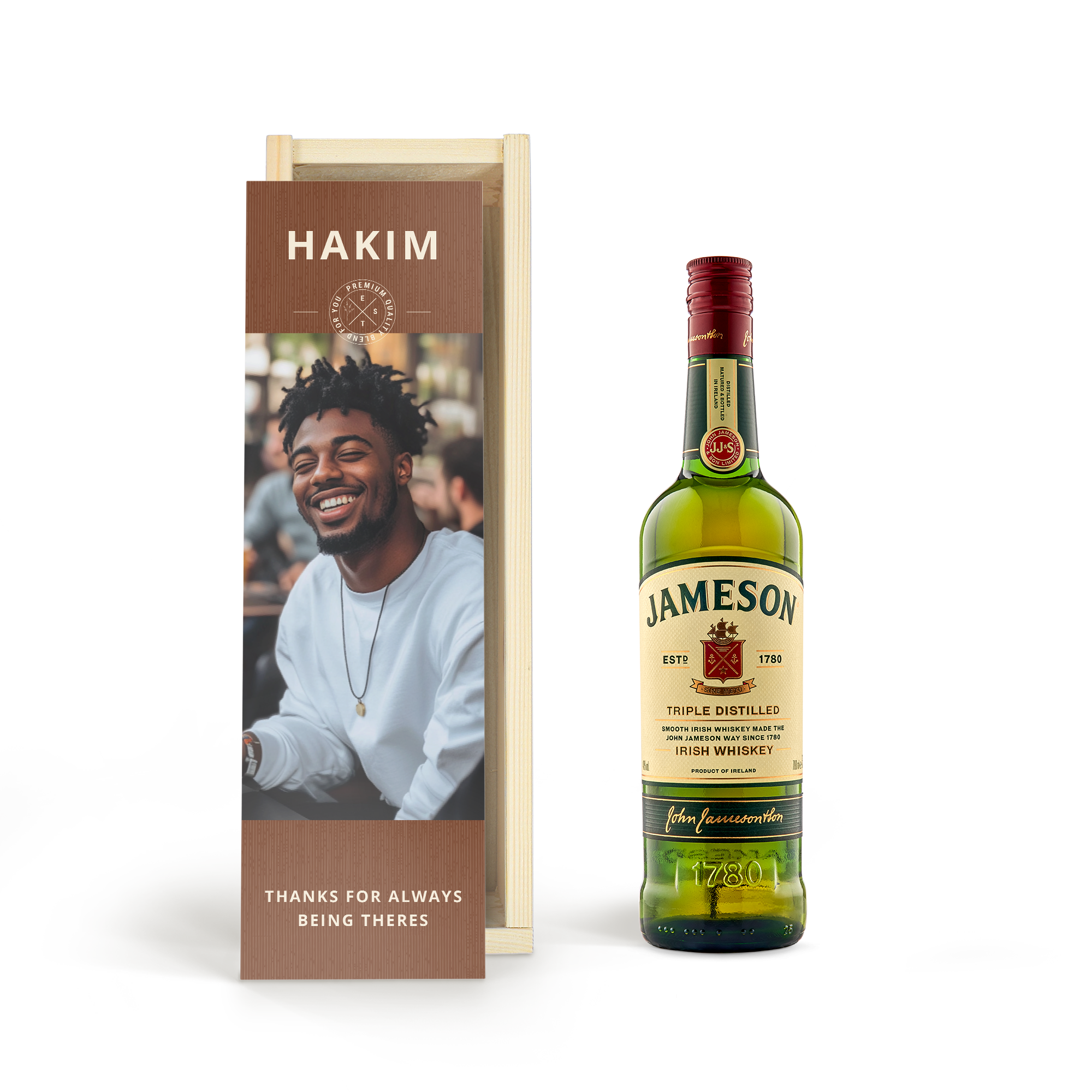 Jameson whisky - Egyedi doboz