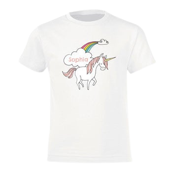 Personalised t-shirt - Children - Unicorn - 8 yrs