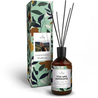 Personalised reed diffuser - The Gift Label - You Are Awesome
