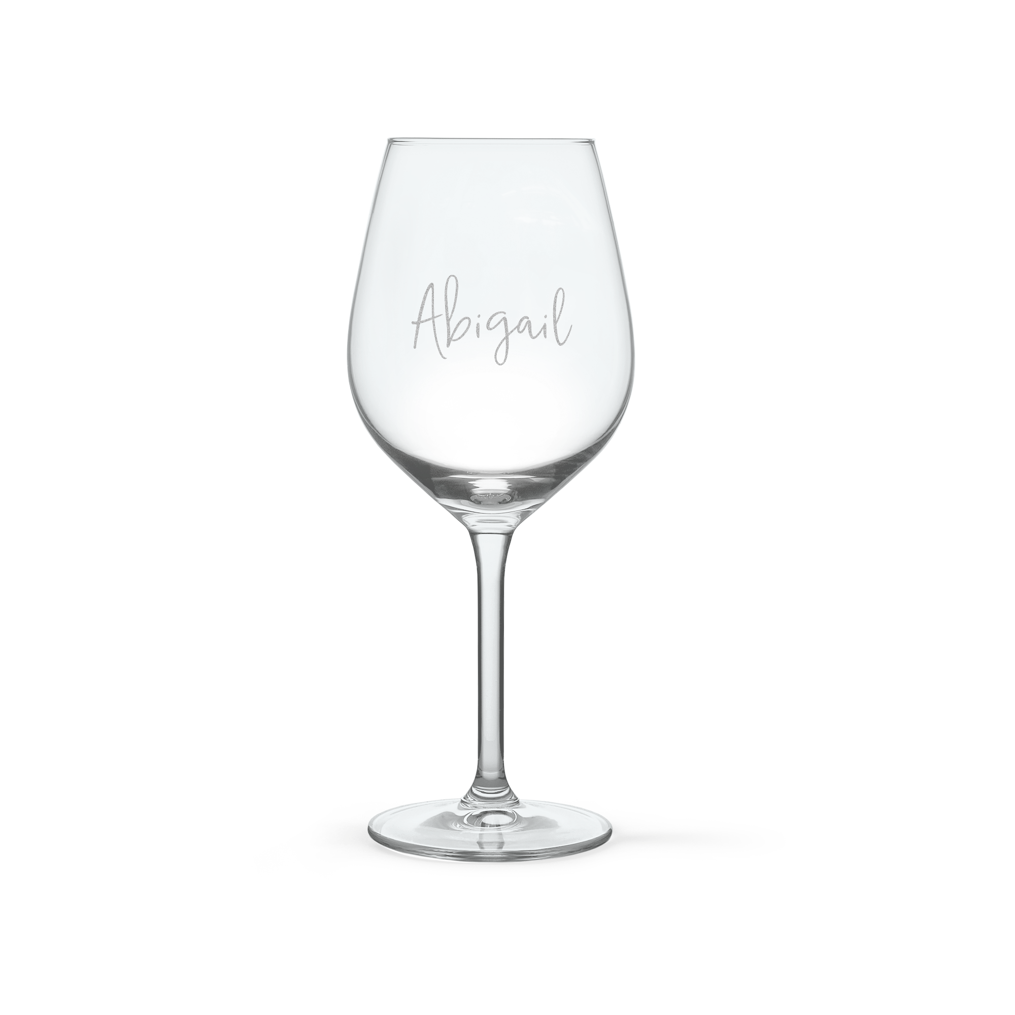 Personalized White Wine Glass