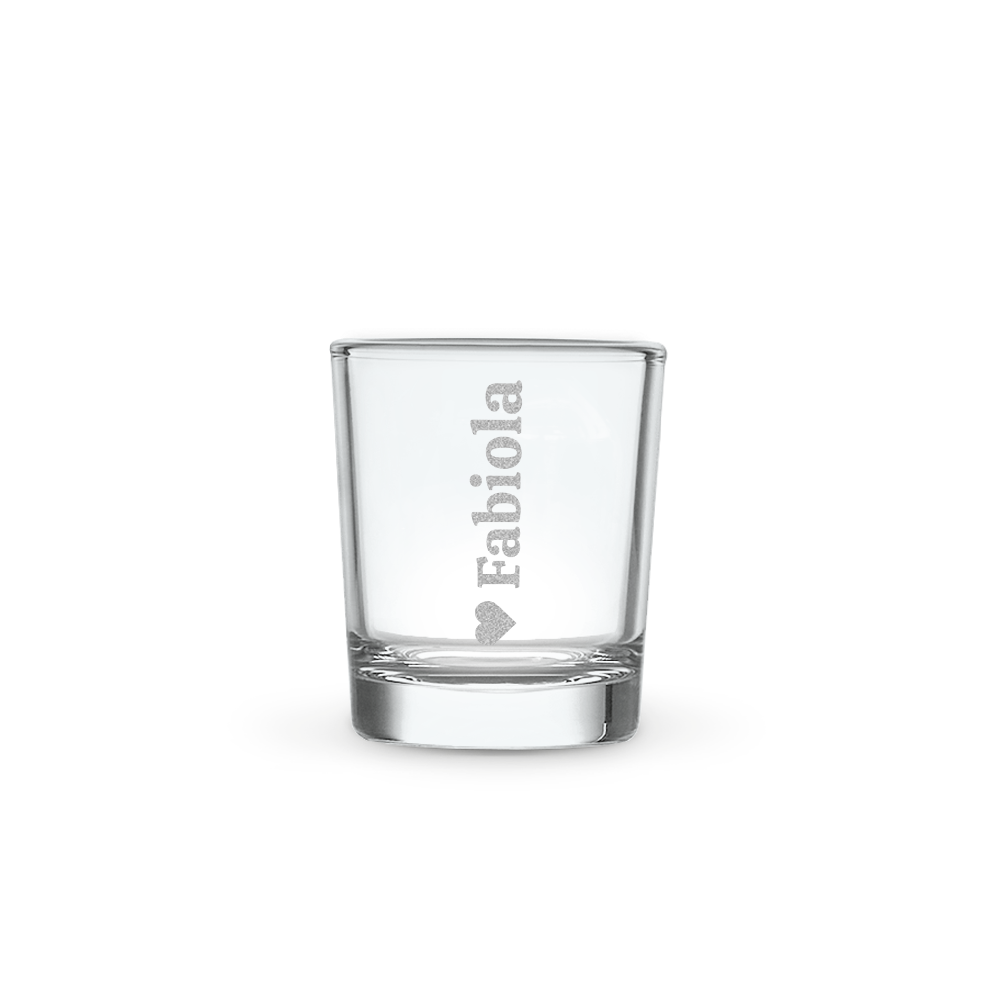 Personalised shot glass - Engraved