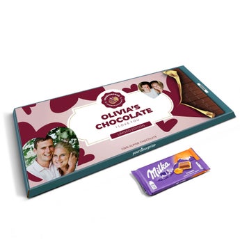 Personalised XXL chocolate bar - Milka
