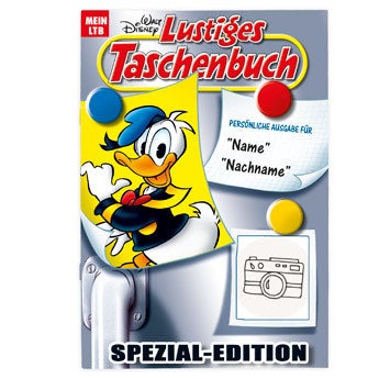 Lustiges Taschenbuch personalisieren