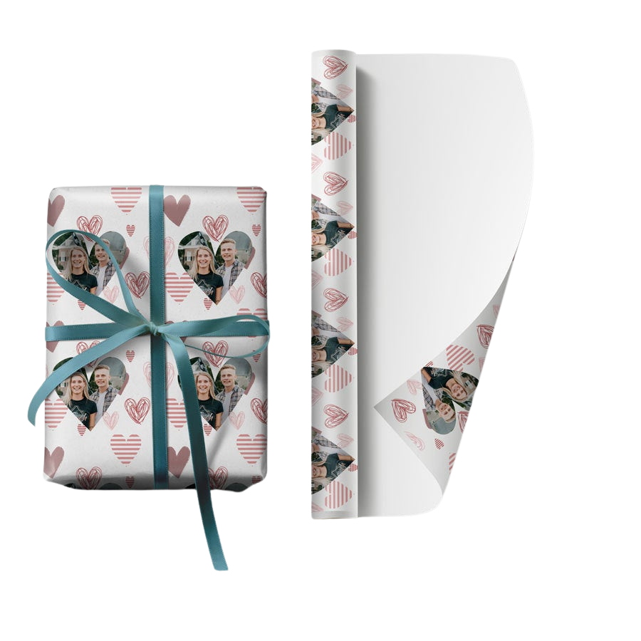 Presentpapper med eget foto