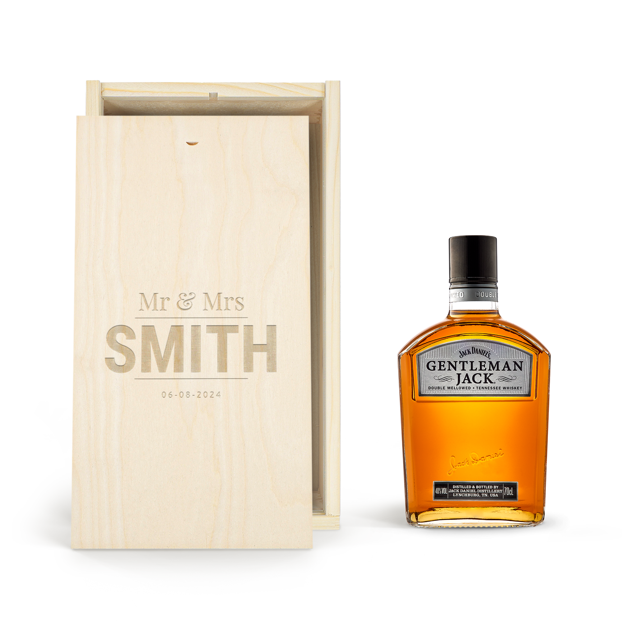 Jack Daniels Gentleman Jack - Gravírovaný box