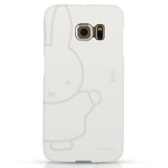Samsung Galaxy S6 Edge - Coque prénom miffy